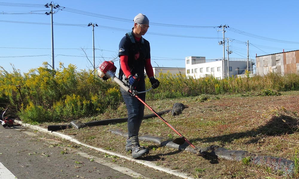 便利屋サンキュー仙台本店の得意分野は草刈り代行